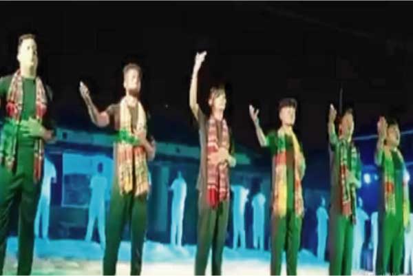 পঞ্চগড়ের বোদায় গণহত্যা বিষয়ক নাটক "তিষ্ঠ ক্ষণকাল" মঞ্চস্থ