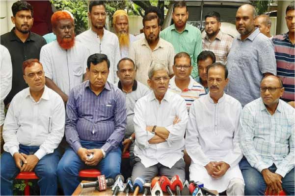 সরকার বাংলাদেশকে একটি বর্বর, অসভ্য ও ব্যর্থ রাষ্ট্রে পরিনত করেছে : মির্জা ফখরুল