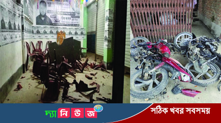 গাড়ি সাইড দেওয়া কেন্দ্র করে চেয়ারম্যান প্রার্থীর সমর্থকদের পাল্টাপাল্টি হামলা