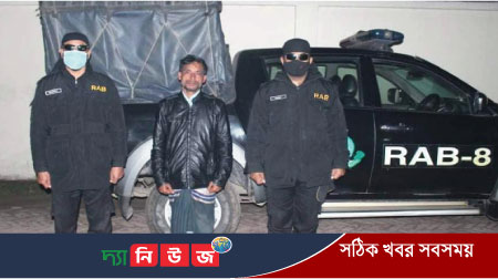 সালথায় বিপুল পরিমান ইয়াবাসহ জব্বার খালাসী আটক