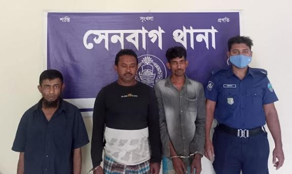 সেনবাগে সাজাপ্রাপ্ত ও মাদক মামলার ১৩ আসামি গ্রেফতার