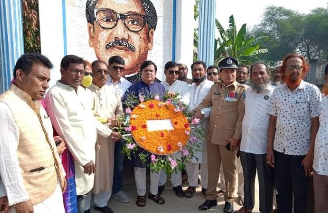 সালথায় বঙ্গবন্ধু শেখ মুজিবুর রহমান এঁর জন্মবার্ষিকী পালিত