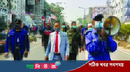 সরকারি বিধিনিষেধ না মানায় শার্শায় ভ্রাম্যমাণ আদালতের জরিমানা আদায়