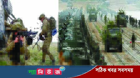 ইউক্রেনকে ঘিরে ফেলেছে রাশিয়া, যেকোনো সময় হামলা