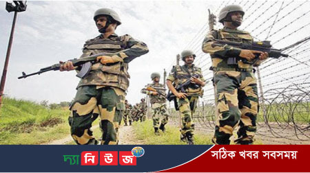 ধামইরহাটে পতাকা বৈঠকের মাধ্যমে মাতাল অবস্থায় উদ্ধারকৃত বিএসএফ সদস্যকে ফেরত
