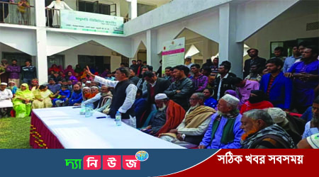 বল্লভবদী ইউনিয়নের নবনির্বাচিত চেয়ারম্যান সাইফুর রহমানের দায়িত্ব গ্রহণ