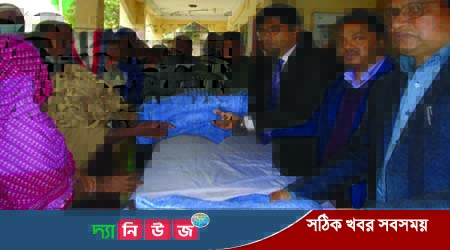 মধুখালীতে গরীব অসহায় ও শীতার্ত মানুষের মাঝে শীতবস্ত্র কম্বল বিতরন