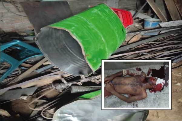 বেনাপোলে তেলের ড্রাম বিস্ফোরিত হয়ে ইমন নামে এক তরুনের মৃত্যু