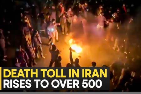 ইরানে নজিরবিহীন অস্থিরতায় নিহতের সংখ্যা