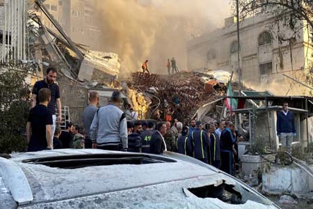 সিরিয়ায় ইসরায়েলের হামলা