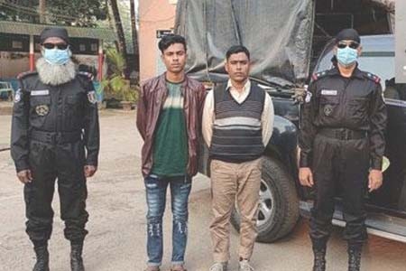দুই হাজার ৬৩০ পিস ইয়াবা দুই জনের পেটে ছিল