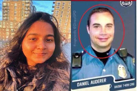 ভারতীয় শিক্ষার্থীকে হত্যার পর মার্কিন পুলিশের অট্টহাসি