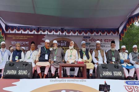 আমাদের দেশ সাম্প্রদায়িক সম্প্রীতির চমৎকার বাগান -জামায়াত ইসলামীর আমির
