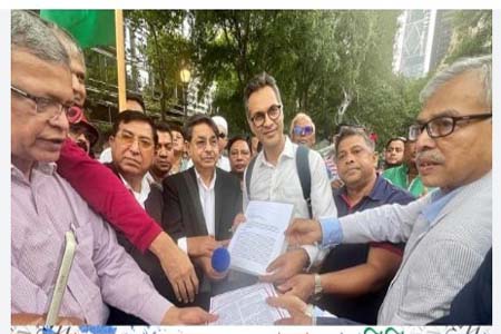 জাতিসংঘে স্মারকলিপি