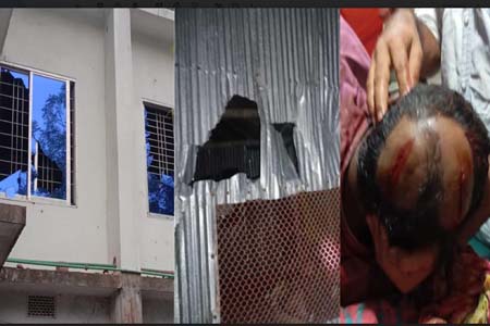 ঝিনাইদহে তুচ্ছ ঘটনায় বাড়ি ঘরে হামলা, ভাংচুর, লুটপাট আহত-১