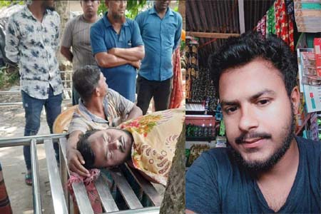 বিদ্যুৎস্পৃষ্টে যুবকের মৃত্যু