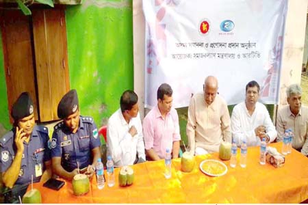 ঝিকরগাছার তামান্না আক্তার নূরাকে আদম্য সস্মাননা ও প্রণোদনা প্রদান করেন : প্রতিমন্ত্রী খসরু