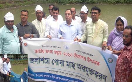 ঝিকরগাছায় জাতীয় মৎস্য সপ্তাহ