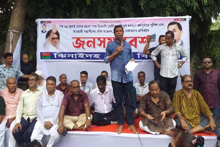 ঝিনাইদহে বিএনপির জনসমাবেশ