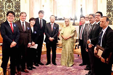 জাইকা প্রেসিডেন্ট এর সঙ্গে সৌজন্য সাক্ষাৎ