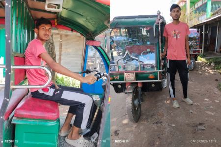 চোর শনাক্তের পরও উদ্ধার হয়নি কলেজ ছাত্রের ইজিবাইক, অনাহারে-অর্ধাহারে দিন কাটছে পরিবারের
