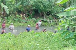 শৈলকুপায় স্বেচ্ছাশ্রমে পাউবোর ১৩ কিলোমিটার খাল পরিস্কার