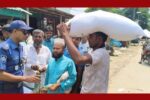শৈলকুপায় পাচারের সময় হাজার কেজি সার জব্দ
