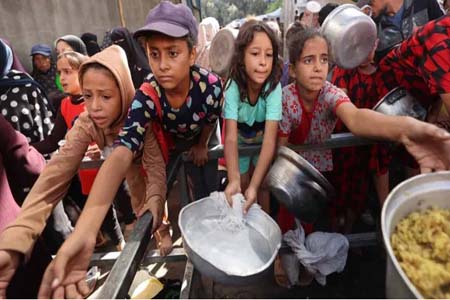 গাজায় খাদ্য সংকট এখনো