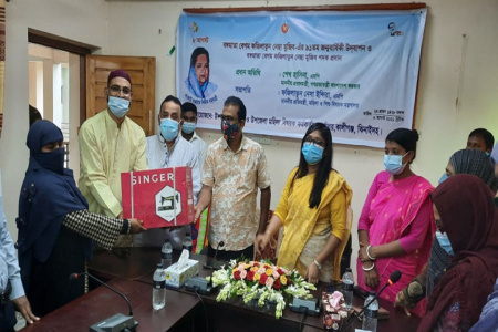 কালীগঞ্জে বঙ্গমাতা শেখ ফজিলাতুন নেছা মুজিব এর ৯১ তম জন্মবার্ষিকী পালন উপলক্ষে অনুষ্টান