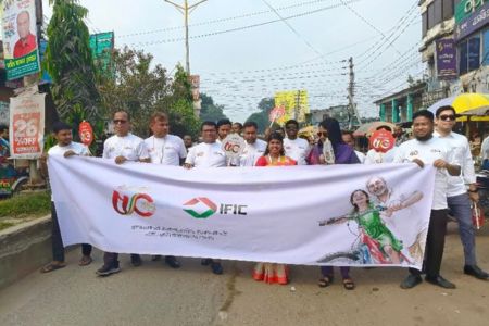 কালীগঞ্জে আইএফআইসি ব্যাংকের ৫০ বছর পূর্তি উদযাপন
