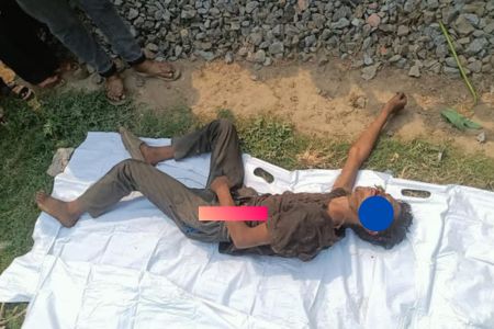 কালীগঞ্জে রেল লাইনের পাশ থেকে যুবকের লাশ উদ্ধার