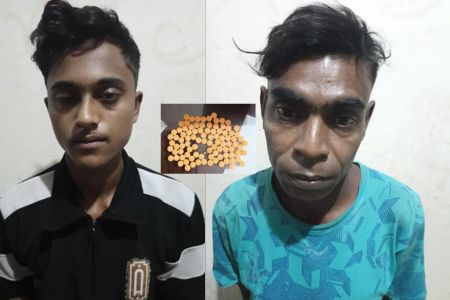 কালীগঞ্জে ইয়াবা ও গাঁজাসহ দুই মাদক ব্যবসায়ী আটক