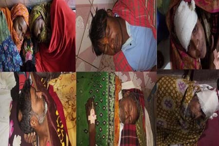 কালীগঞ্জে জমির বিরোধে ২০ জন হাসপাতালে থানায় এক পক্ষের অভিযোগ  অন্য পক্ষের প্রস্তুতি
