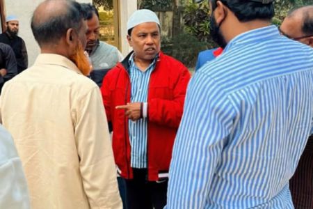 কালকিনিতে দুই মাস পর জামিনে মুক্ত রাজ্জাক সরদার