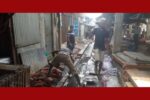 কামারখালী মাছ বাজারে ১৫০ মিটার ড্রেন সংস্কার করলেন ব্যবসায়ী বাবুল
