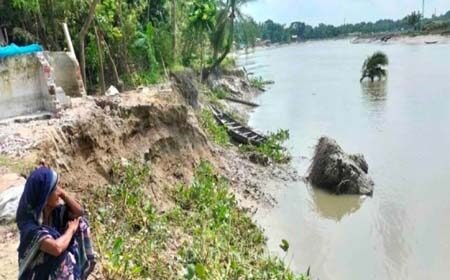 কপোতাক্ষের ভাঙ্গনে