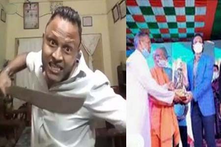 কালী পুজোর উদ্বোধন করায় লাইভে এসে কুপিয়ে হত্যার হুমকি শাকিবকে
