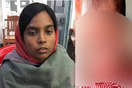 গলা কেটে হত্যা মায়ের