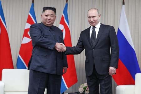 putin and kim