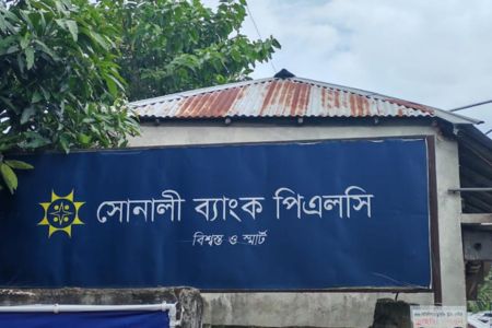 কোটালীপাড়ায় গ্রাহকের টাকা সরিয়ে সিসি ক্যামেরায় ধরা সোনালী ব্যাংক কর্মকর্তা