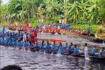 কোটালীপাড়ায় লক্ষ্মী পূজা উপলক্ষে তিন দিনব্যাপী নৌকা বাইচ শুরু 