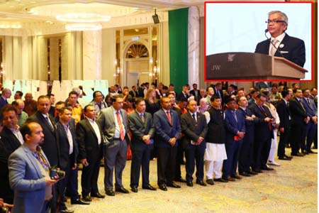 কুয়ালালামপুরে মহান স্বাধীনতার ৫৩ তম বার্ষিকী এবং জাতীয় দিবস উদযাপন