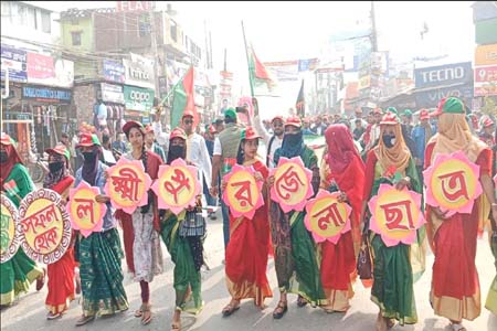 লক্ষ্মীপুর কেক কাটা ও আলোচনাহীন ছাত্রদলের ৪৬তম প্রতিষ্ঠাবার্ষিকী পালন