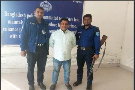 ডাসারে কৃষকলীগ নেতা গ্রেফতার