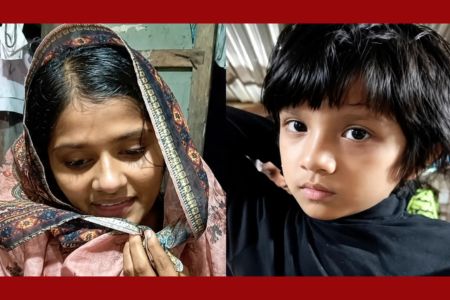 সন্তানকে নিয়ে নদীতে ঝাঁপ, জীবিত উদ্ধার মা-শিশু