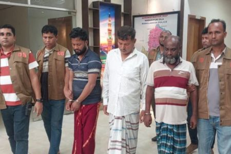 মাদারীপুরের অজ্ঞানপার্টি ৩ সদস্যকে গ্রেফতার করেছে গোয়েন্দা পুলিশ