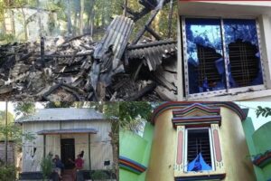 মাদারীপুরে মসজিদ কমিটির দ্বন্দের জেরে দুইপক্ষের সংঘর্ষে আহত ৫, বাড়িঘর ভাঙচুর-লুটপাট-আগুন