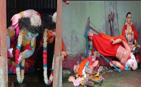 মূর্তি ভাংচুর