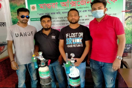 মাগুরাকে সুরক্ষিত রাখতে নিরলস কাজ করে যাচ্ছে স্বেচ্ছাসেবী সংগঠন মাগুরা অক্সিজেন ব্যাংক