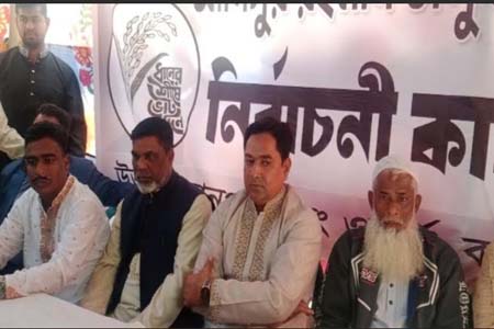 মামুন বেপারীর পথসভা